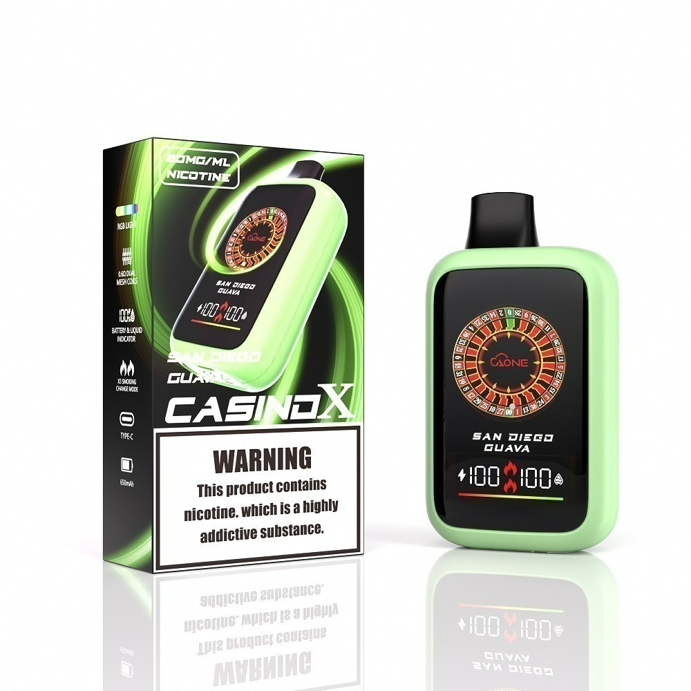 AONE VAPE CasinoX 16000口 賭場一次性   俄羅斯轉盤鋼珠設計